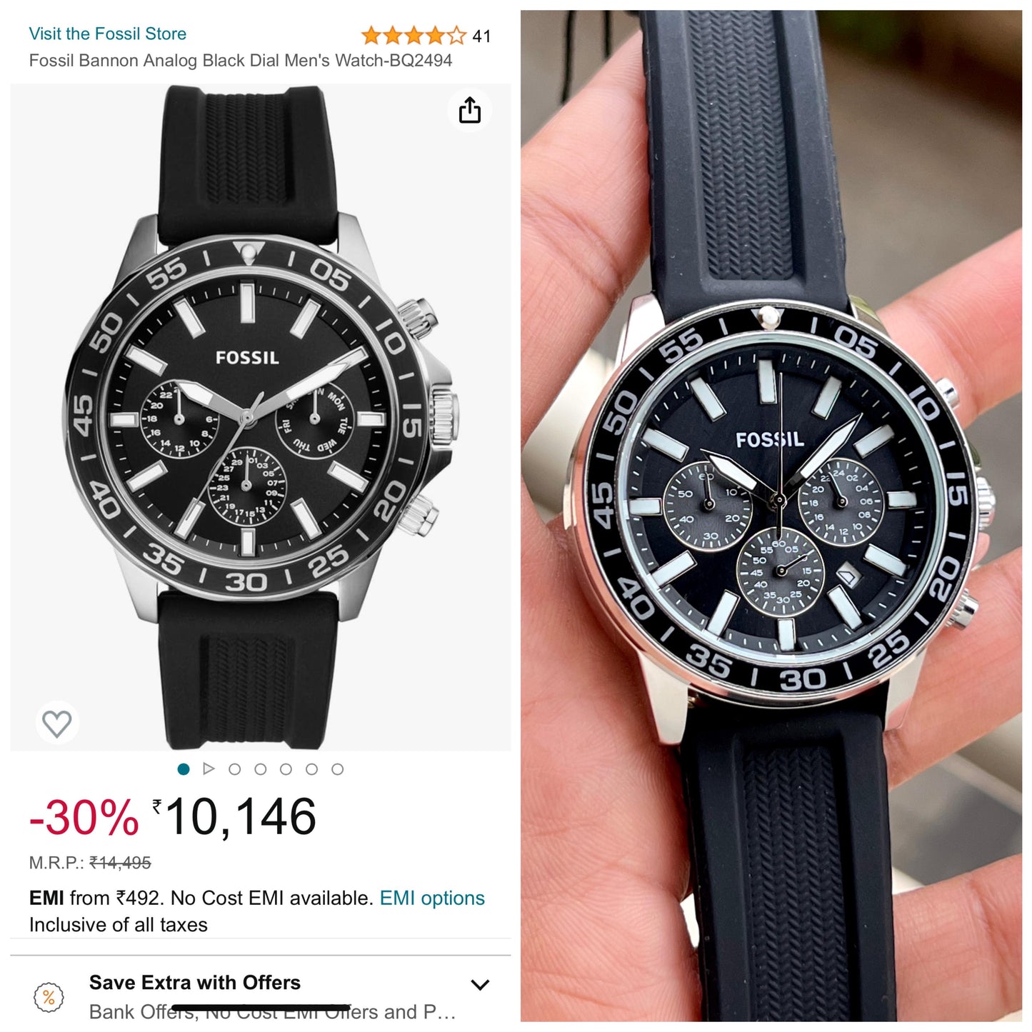 Casual Luxuries Men’s Watch