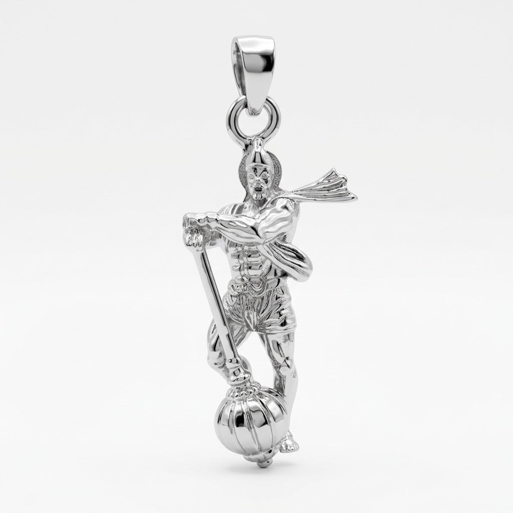 925 Silver Hanuman Ji Pendant