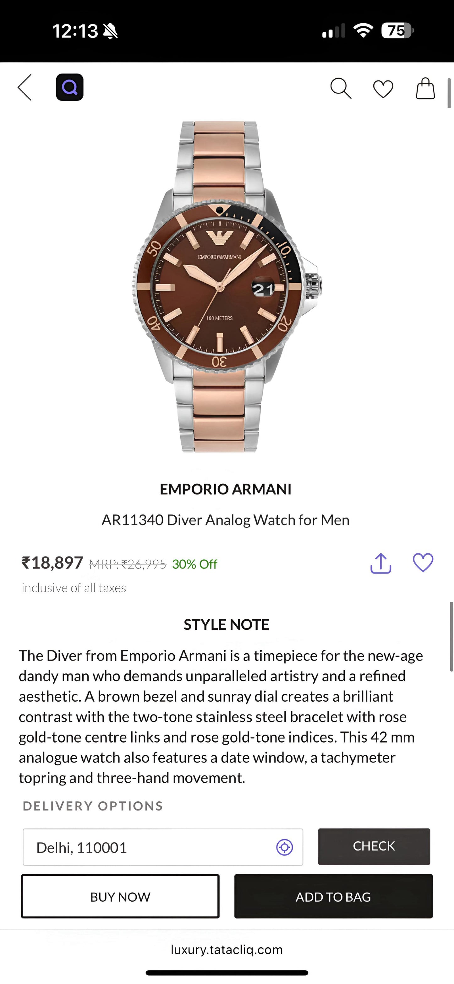 Men's Premium Watch