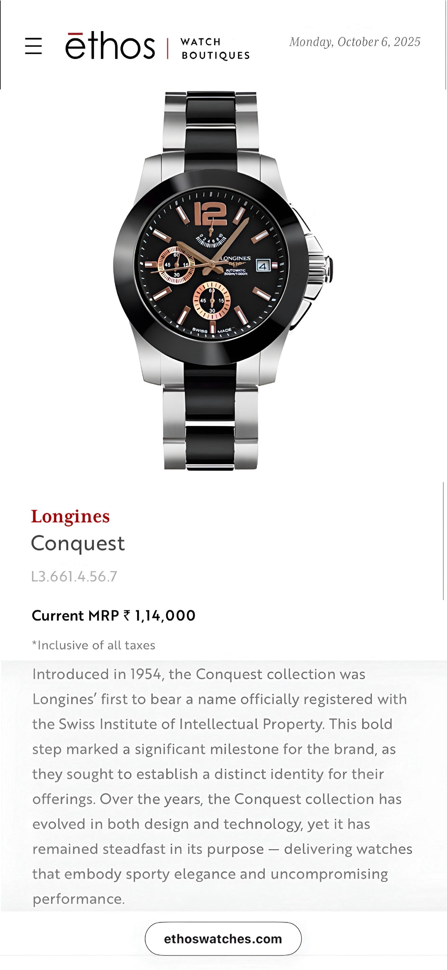 Men's Premium Watch