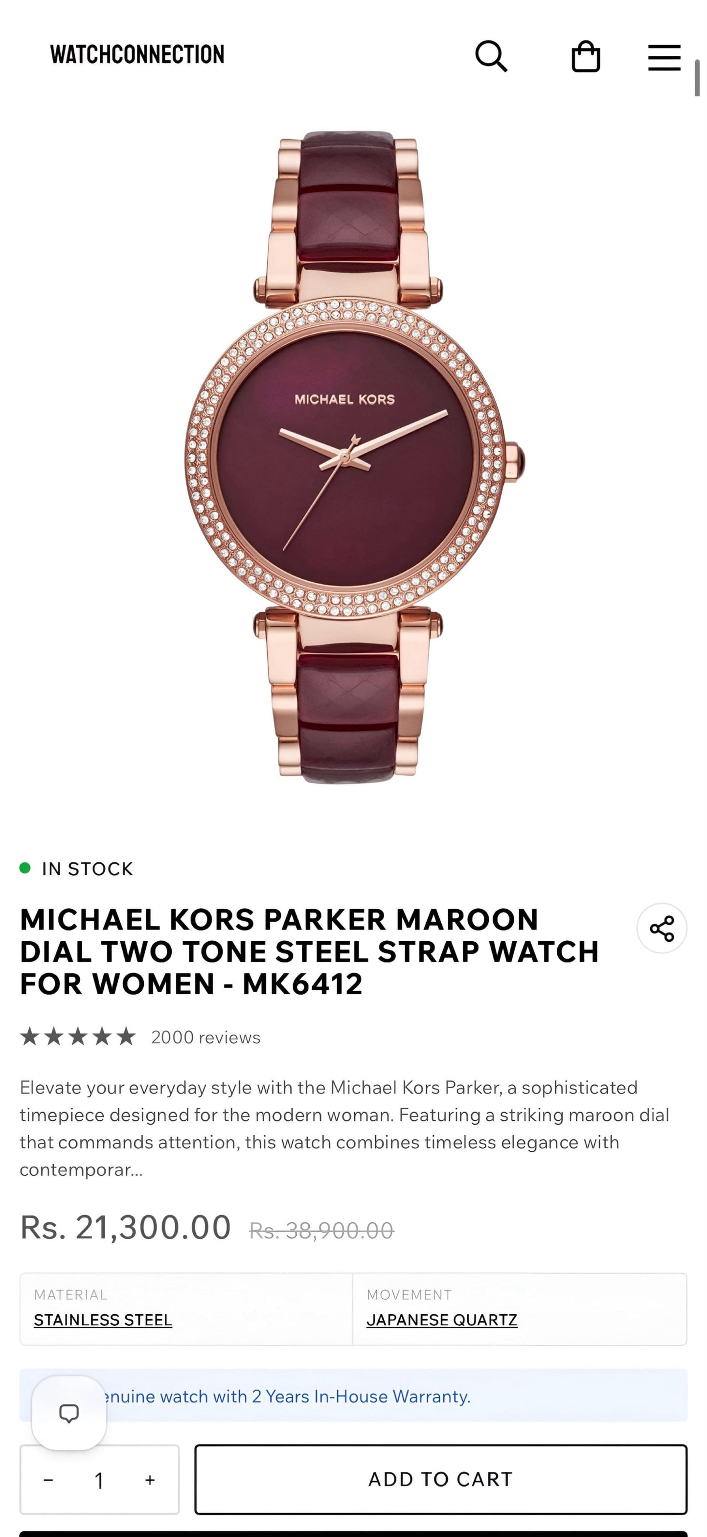 Women's Premium Watch