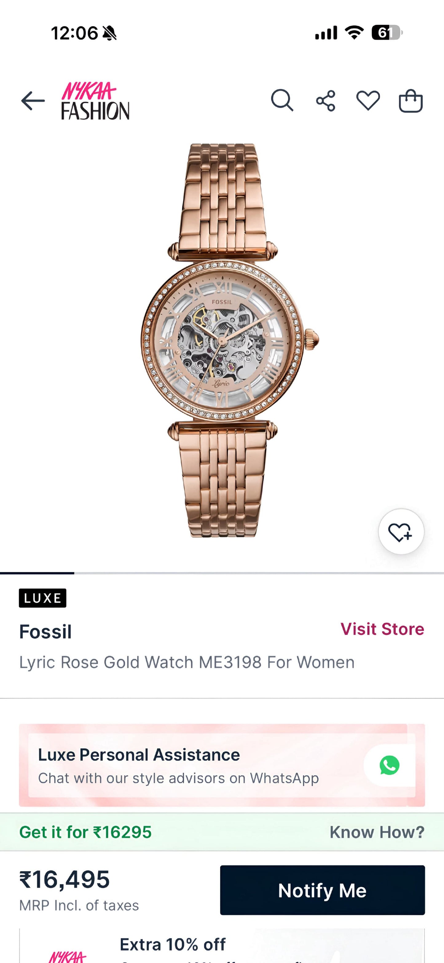 Women's Premium Watch