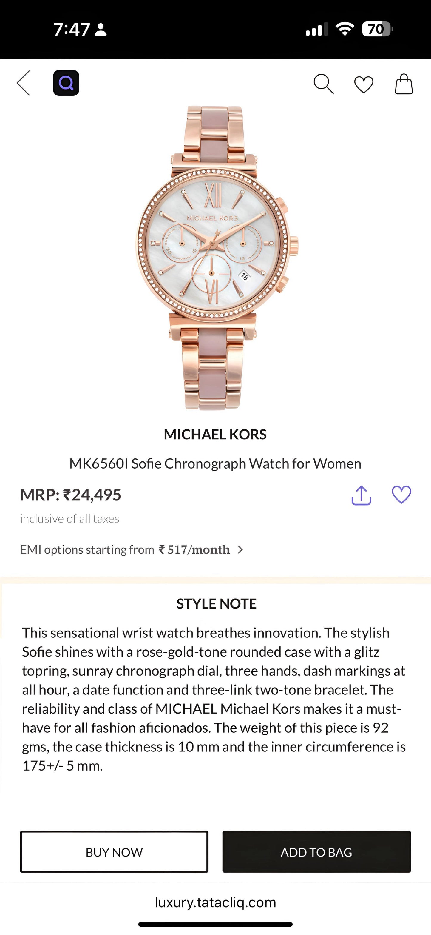 Women's Premium Watch