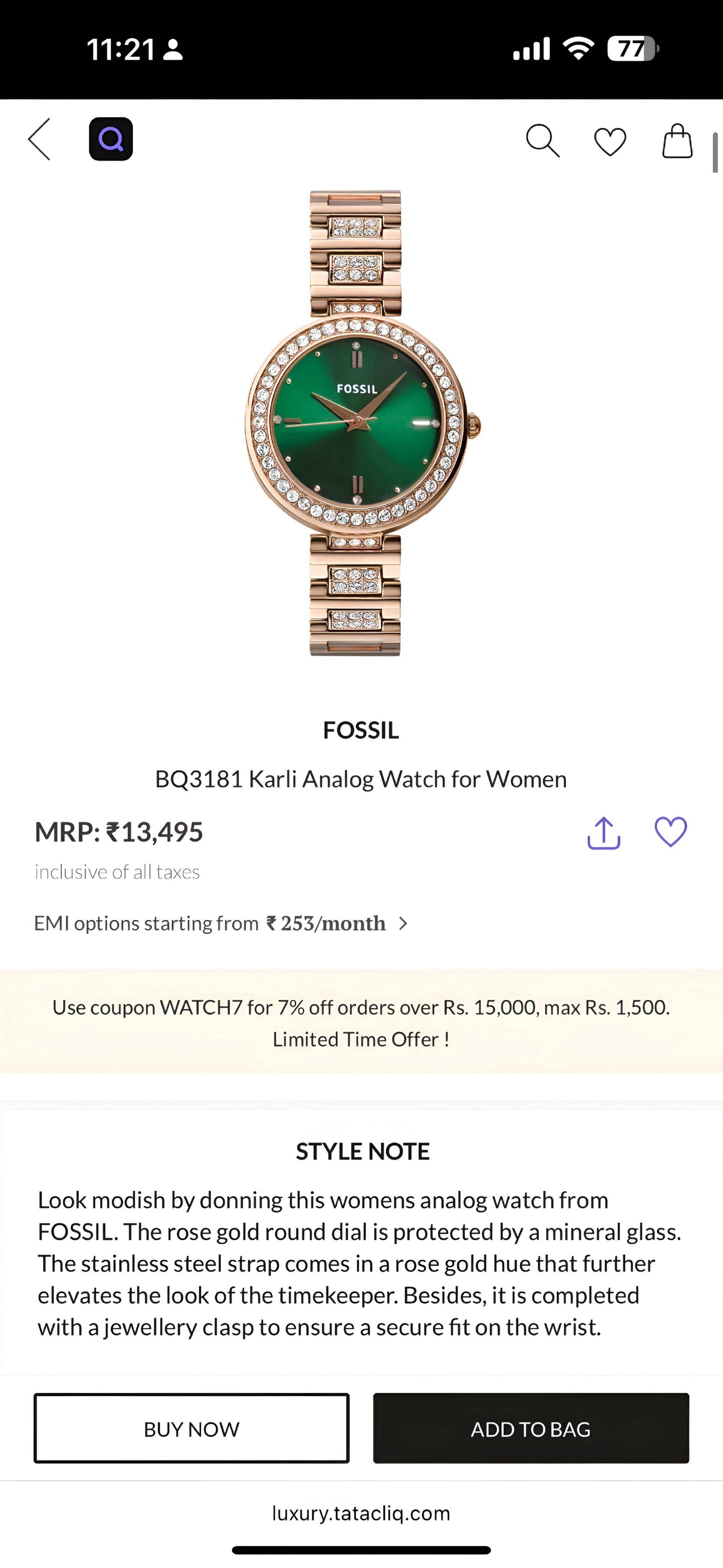 Women's Premium Watch