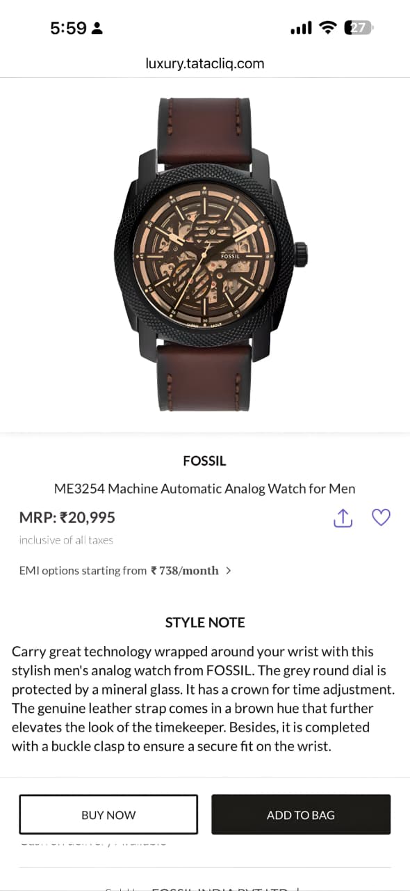 Men's Premium Watch