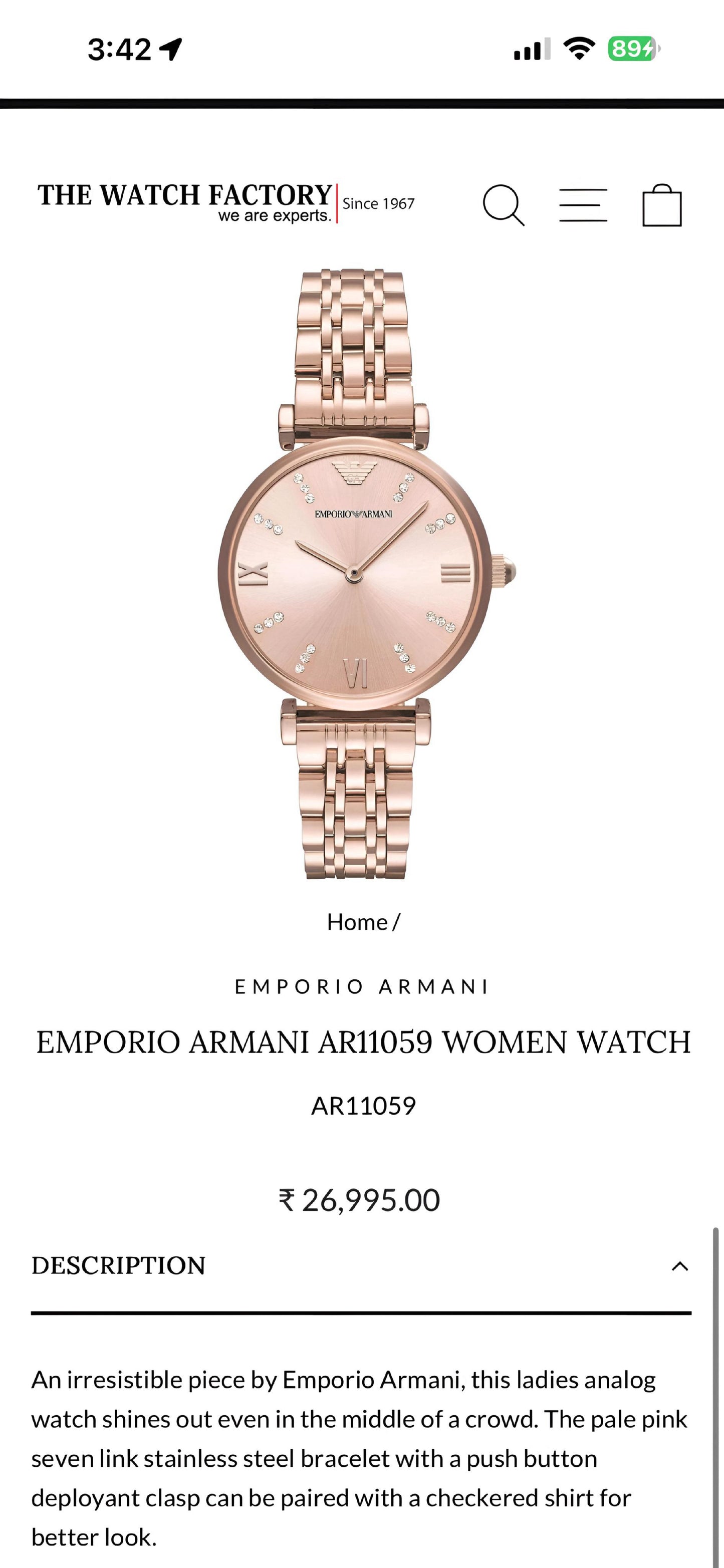 Women's Premium Watch