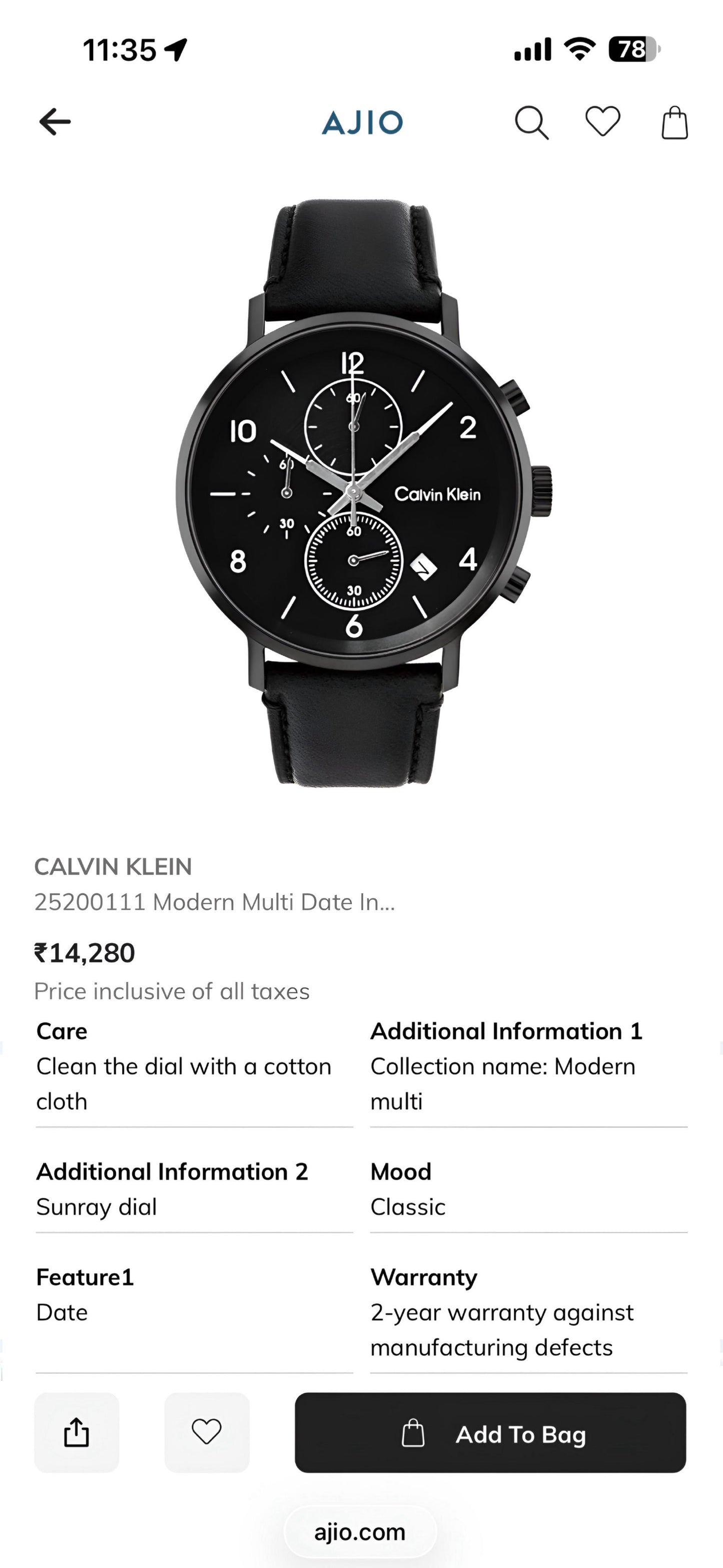 Men's Premium Watch