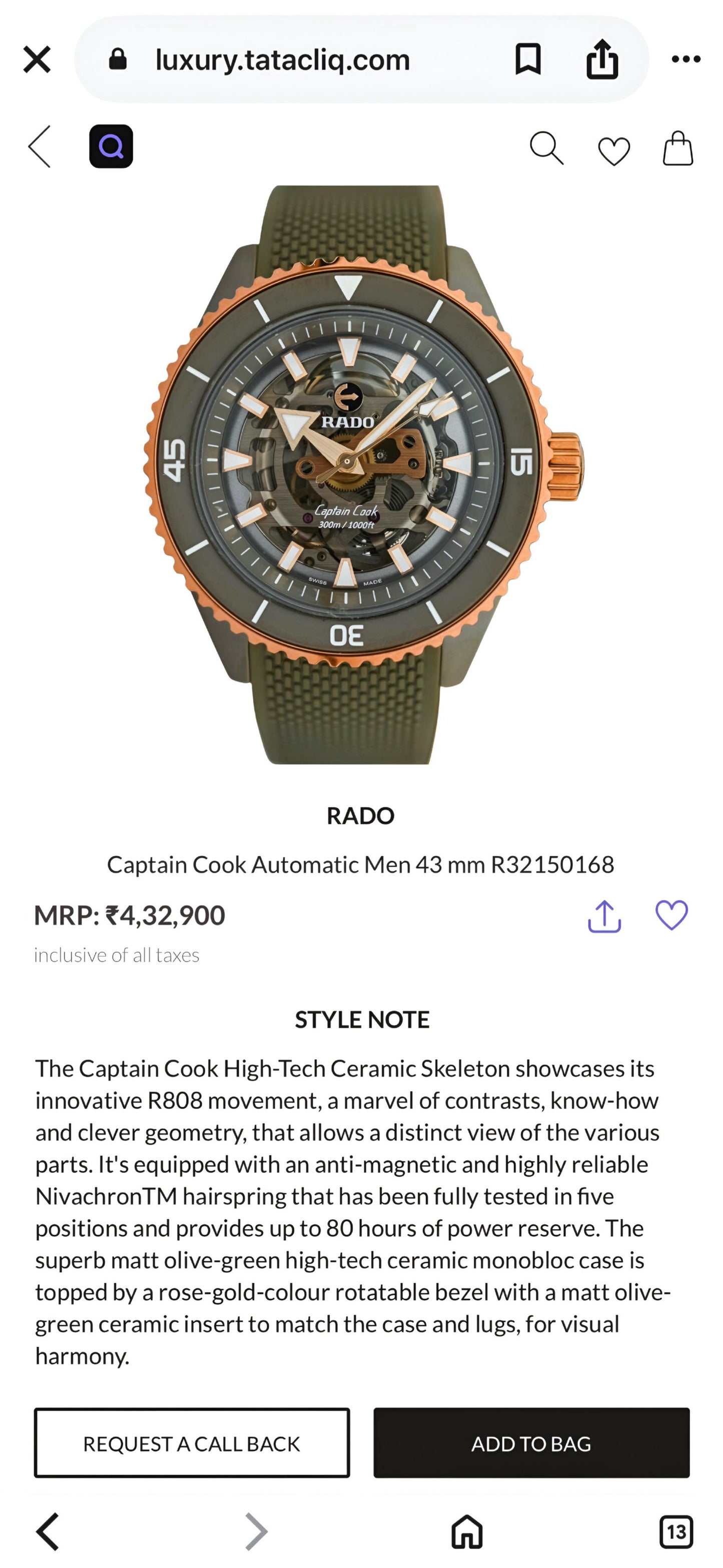 Men's Premium Watch