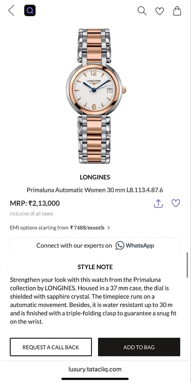 Women's Premium Watch