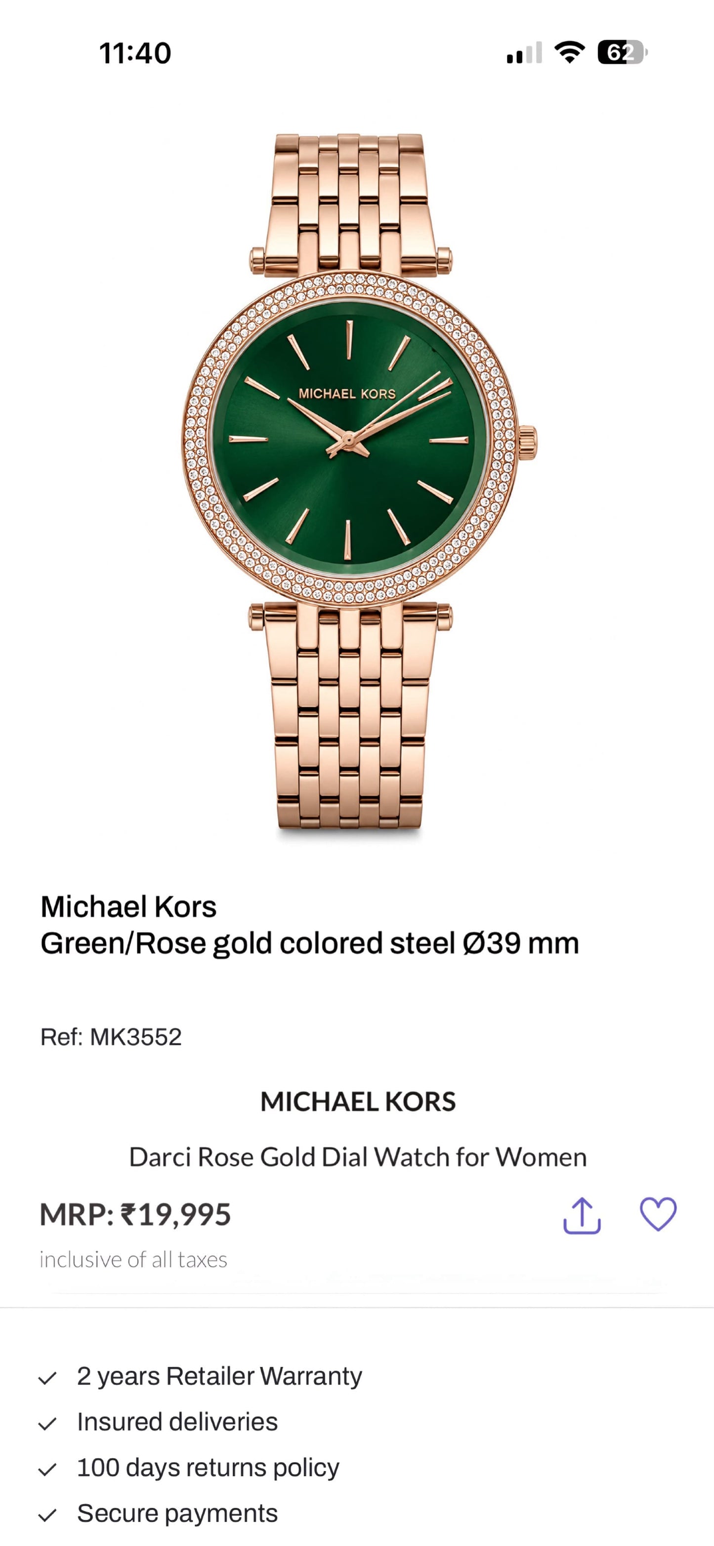 Women's Premium Watch