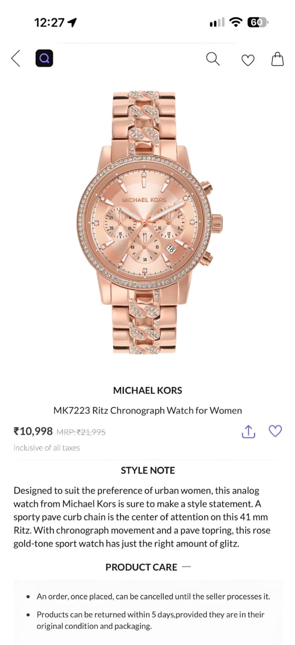 Women's Premium Watch