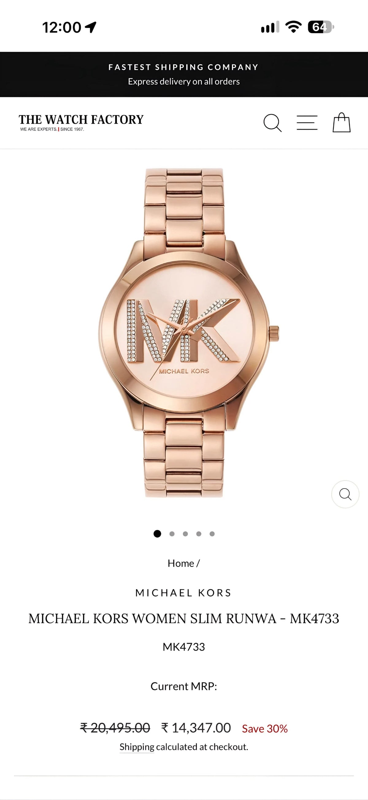 Women's Premium Watch