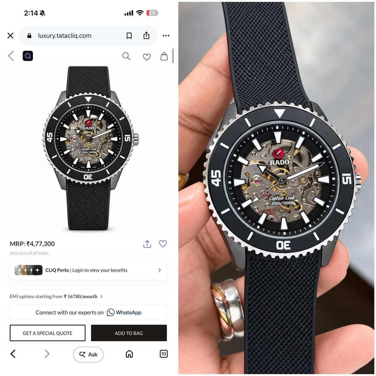 Luxurious Men’s Watch